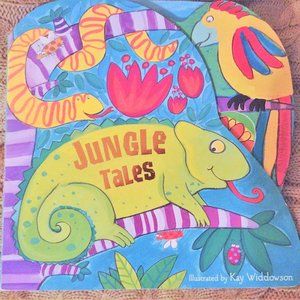 Jungle Tales by Kay Widdowson like New Kid's book children's Iguana lizard Flaps